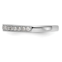 Load image into Gallery viewer, 14k White Gold 1/5 carat Diamond Complete Wedding Band
