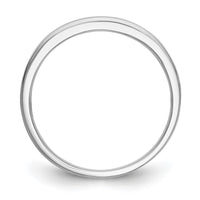 Load image into Gallery viewer, 14k White Gold Channel-set 1/3 carat Princess Diamond Complete Wedding Band
