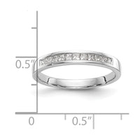 Load image into Gallery viewer, 10K White Gold Diamond Wedding Band
