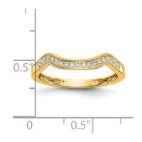 Load image into Gallery viewer, 14k Yellow Gold Diamond Wedding Band
