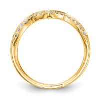 Load image into Gallery viewer, 14k Yellow Gold Diamond Wedding Band
