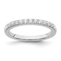 Load image into Gallery viewer, 14k White Gold 1/3 carat Diamond Complete Wedding Band
