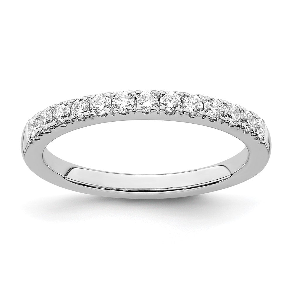 14k White Gold 1/3 carat Diamond Complete Wedding Band