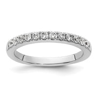 Load image into Gallery viewer, 14k White Gold 1/2 carat Diamond Complete Wedding Band
