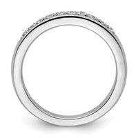 Load image into Gallery viewer, 14k White Gold 1/5 carat Diamond Complete Wedding Band
