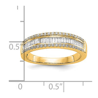 Load image into Gallery viewer, 14k Yellow Gold Diamond Wedding Band
