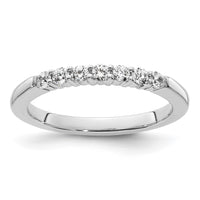 Load image into Gallery viewer, 14k White Gold 1/4 carat Diamond Complete Wedding Band
