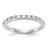 Load image into Gallery viewer, 14k White Gold 1/2 carat Diamond Complete Wedding Band
