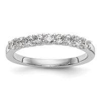 Load image into Gallery viewer, 14k White Gold Diamond Wedding Band
