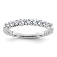 Load image into Gallery viewer, 14k White Gold 1/2 carat Diamond Complete Wedding Band
