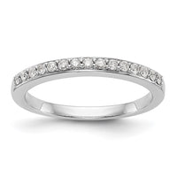 Load image into Gallery viewer, 14k White Gold 1/5 carat Diamond Complete Wedding Band
