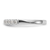 Load image into Gallery viewer, 14k White Gold 1/3 carat Diamond Complete Wedding Band
