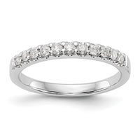 Load image into Gallery viewer, 14k White Gold 1/3 carat Diamond Complete Wedding Band
