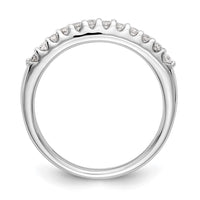 Load image into Gallery viewer, 14k White Gold 1/4 carat Diamond Complete Wedding Band
