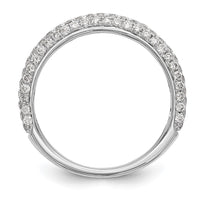 Load image into Gallery viewer, 14k White Gold 3/4 carat Diamond Complete Wedding Band
