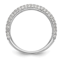 Load image into Gallery viewer, 14k White Gold 3/4 carat Diamond Complete Wedding Band
