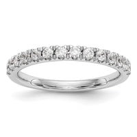Load image into Gallery viewer, 14k White Gold 3/8 carat Diamond Wedding Band
