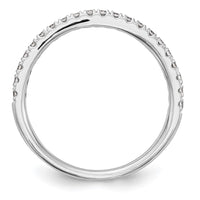 Load image into Gallery viewer, 14k White Gold 1/3 carat Diamond Complete Wedding Band
