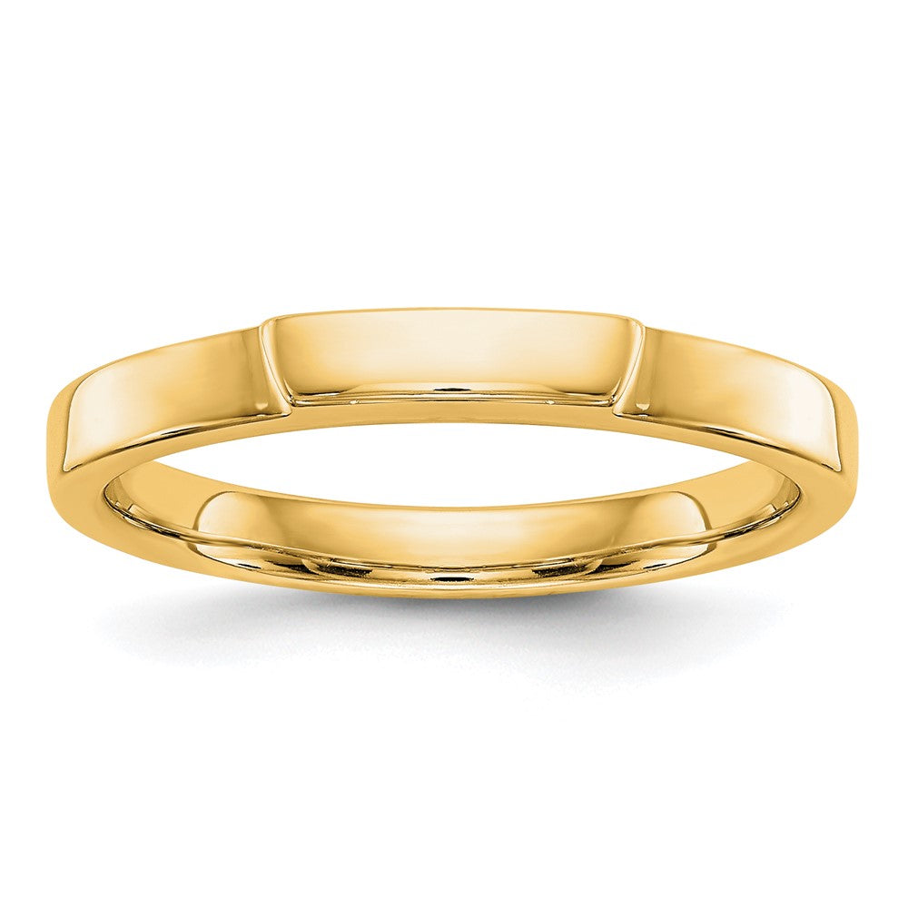 14K Yellow Gold Wedding Band