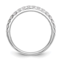 Load image into Gallery viewer, 14k White Gold 1/2 carat Diamond Complete Wedding Band
