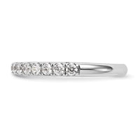 Load image into Gallery viewer, 14k White Gold 1/2 carat Diamond Complete Wedding Band
