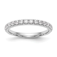 Load image into Gallery viewer, 14k White Gold 1/2 carat Diamond Complete Wedding Band
