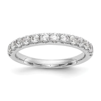Load image into Gallery viewer, 14k White Gold 3/4 carat Diamond Complete Wedding Band
