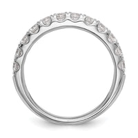 Load image into Gallery viewer, 14k White Gold 7/8 carat Diamond Complete Wedding Band

