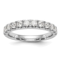 Load image into Gallery viewer, 14k White Gold 7/8 carat Diamond Complete Wedding Band
