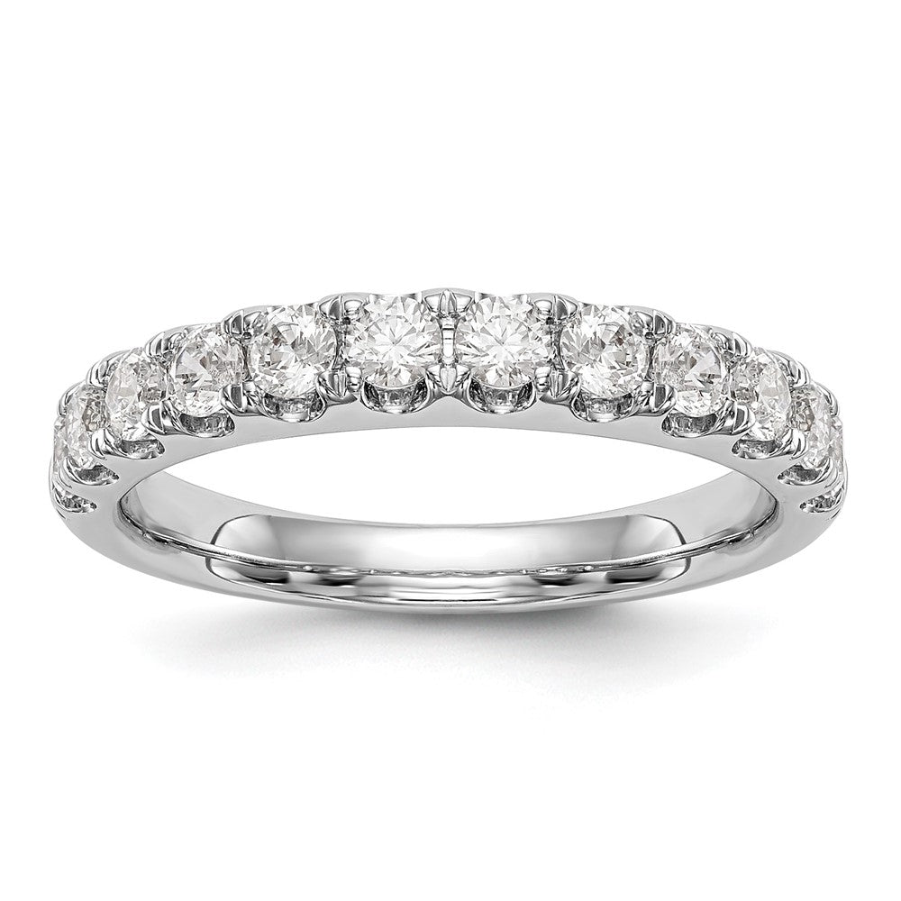 14k White Gold 7/8 carat Diamond Complete Wedding Band