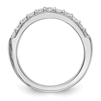 Load image into Gallery viewer, 14k White Gold 1/2 carat Diamond Complete Wedding Band
