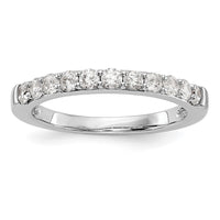 Load image into Gallery viewer, 14k White Gold 1/2 carat Diamond Complete Wedding Band
