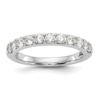 Load image into Gallery viewer, 14k White Gold 3/4 carat Diamond Complete Wedding Band
