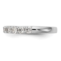 Load image into Gallery viewer, 14k White Gold 1 carat Diamond Complete Wedding Band

