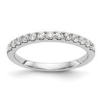 Load image into Gallery viewer, 14k White Gold 1/3 carat Diamond Complete Wedding Band
