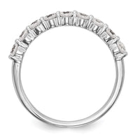 Load image into Gallery viewer, 14k White Gold 3/4 carat Diamond Complete Wedding Band
