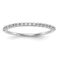 Load image into Gallery viewer, 14k White Gold 1/4 carat Diamond Complete Wedding Band
