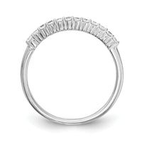Load image into Gallery viewer, 14k White Gold 1/4 carat Diamond Complete Wedding Band
