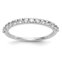 Load image into Gallery viewer, 14k White Gold 1/2 carat Diamond Complete Wedding Band
