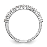 Load image into Gallery viewer, 14k White Gold 5/8 carat Diamond Complete Wedding Band
