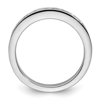 Load image into Gallery viewer, 14K White Gold 3/4 carat Diamond Complete Channel-Set Wedding Band
