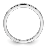 Load image into Gallery viewer, 14K White Gold 1/6 carat Princess Diamond Channel-set Complete Wedding Band
