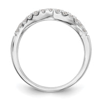 Load image into Gallery viewer, 14K White Gold 1/3 carat Diamond Complete Wedding Band

