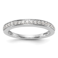 Load image into Gallery viewer, 14K White Gold 1/3 carat Diamond Complete Wedding Band
