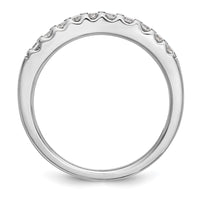 Load image into Gallery viewer, 14K White Gold 1/3 carat Diamond Complete Wedding Band

