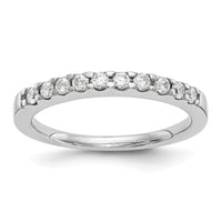 Load image into Gallery viewer, 14K White Gold 1/3 carat Diamond Complete Wedding Band

