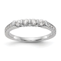 Load image into Gallery viewer, 14K White Gold 1/3 carat Diamond Complete Wedding Band
