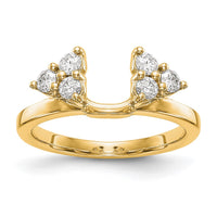 Load image into Gallery viewer, 14K Yellow Gold Diamond Wrap
