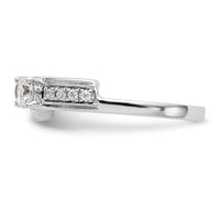 Load image into Gallery viewer, 14K White Gold 1/2 carat Diamond Complete Wrap Ring

