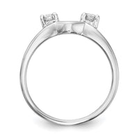 Load image into Gallery viewer, 14K White Gold 1/4 carat Diamond Complete Wrap Ring
